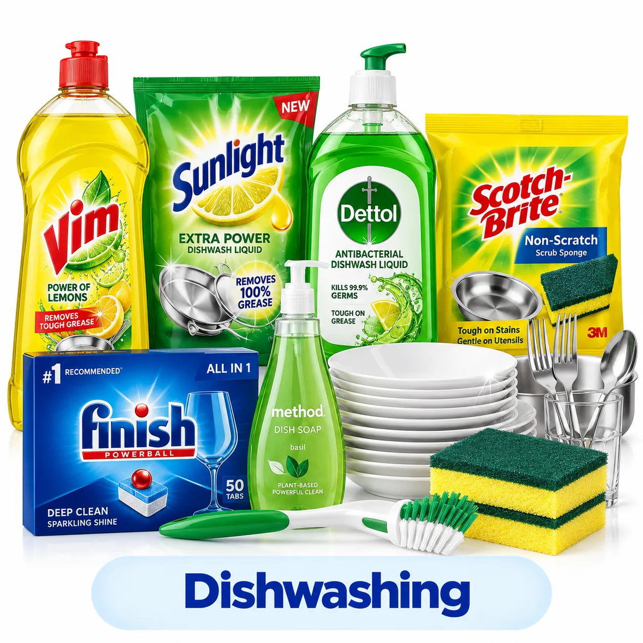 Vim Dishwash Bar
